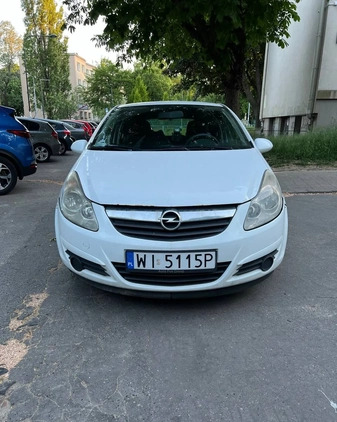 Opel Corsa cena 6900 przebieg: 269475, rok produkcji 2010 z Warszawa małe 191